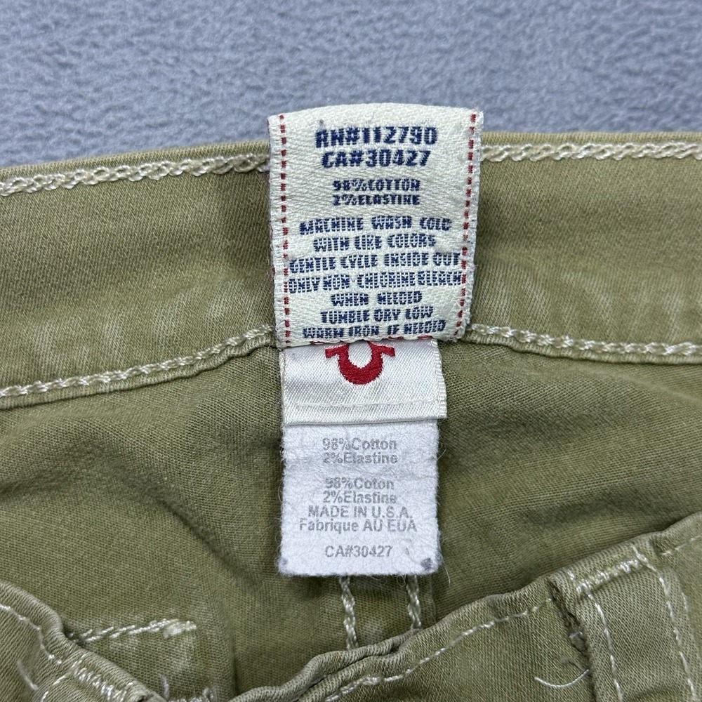 VINTAGE True Religion Jeans Womens 27x30 Krista World Tour Cargo Made In USA - Picture 3 of 11